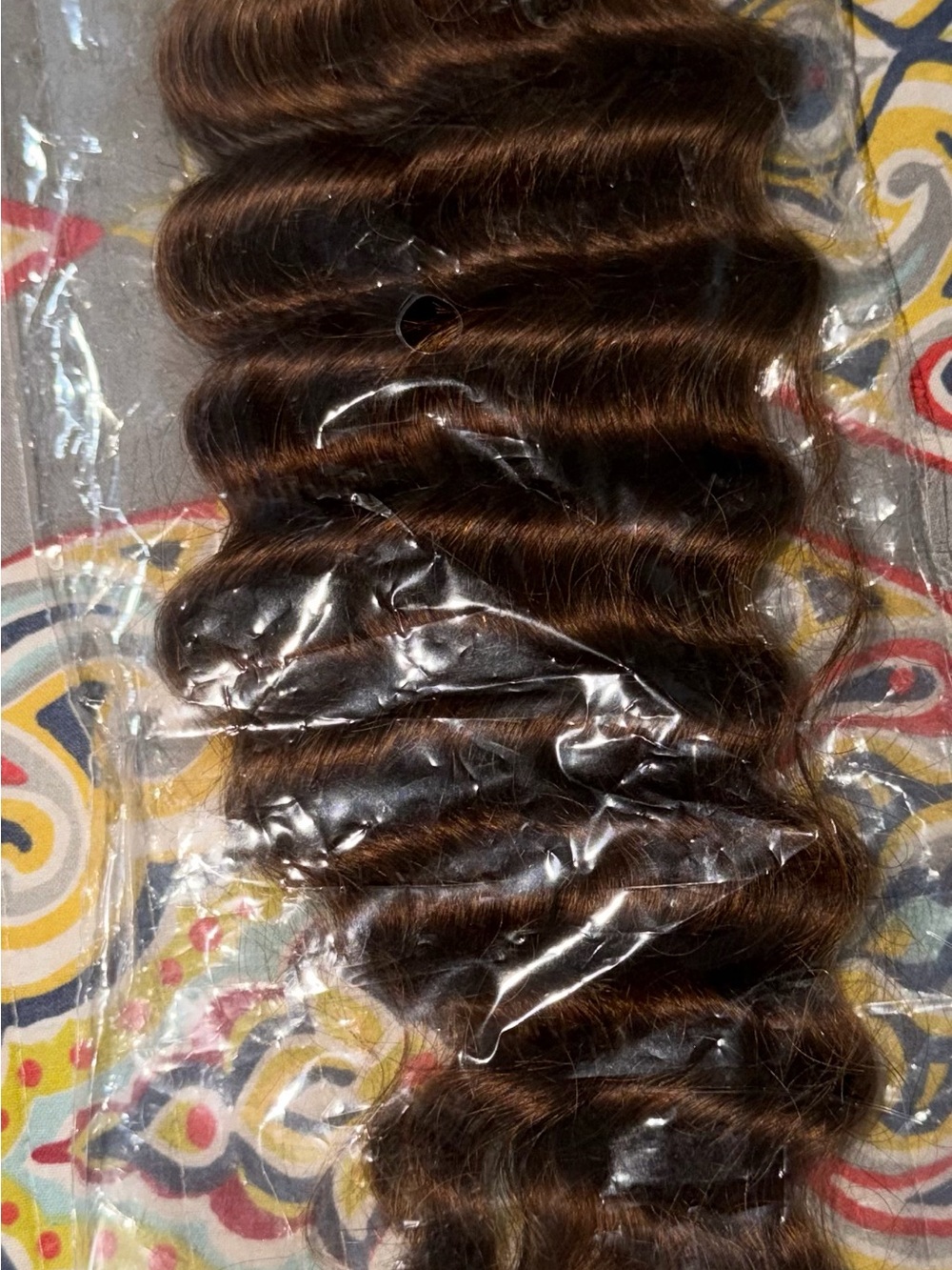 Natural Brown Deep Wave Women's Hair Extension